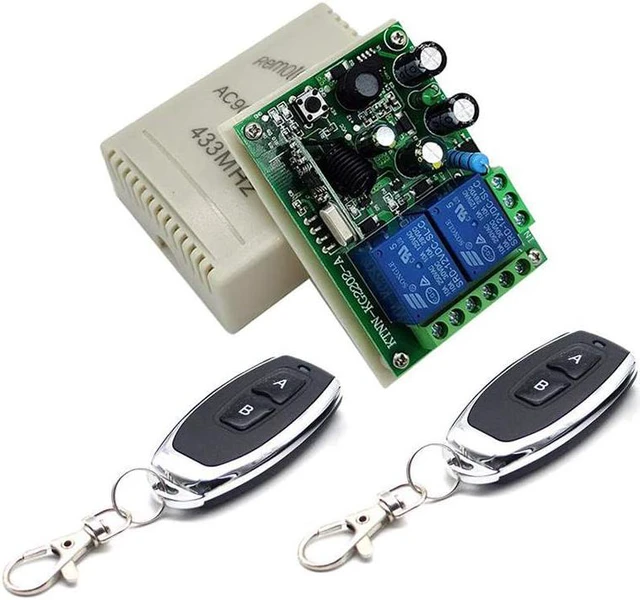 433Mhz Wireless Remote Control 1527 Learning Code 433Mhz Transmitter ...
