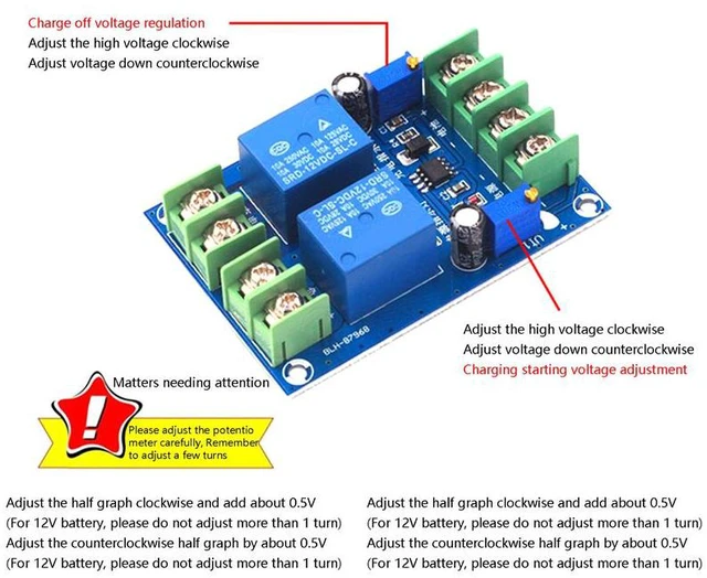 Power Module Automatic Power Switch Module DC12V 10A Switch Module ...