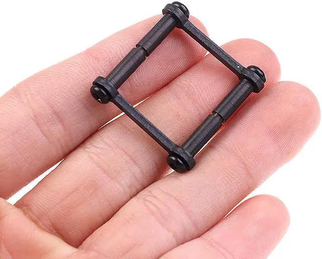 Alt view image 4 of 4 - 4 Sets Anti-Walk Rotation Pins Hammer Trigger Pins Set, .154 Non-Rotating Screws Steel Side Plates Non-Slip Fixed Column