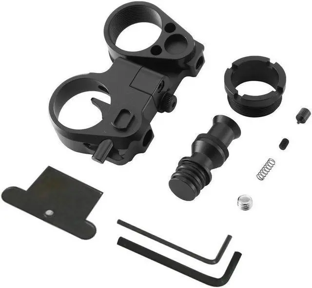 Alt view image 4 of 6 - Tactical Ar Folding Stock Adapter Ar-15/M16 Gen3-M Ar Folding Stock Hunting Accessories Black Ar Folding Stock Adapter