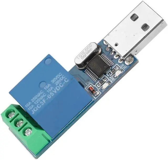 Alt view image 3 of 3 - USB Relay Module MCU PC USB Smart Control Switch Jog Self-Locking