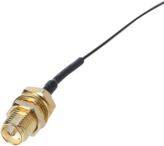 Alt view image 4 of 4 - 2 6dBi M.2 IPEX MHF4 U.fl Cable to RP-SMA Wifi Antenna Signal Cable Set for Intel AC 9260 9560 8265 8260 7265 7260 NGFF M.2 Card