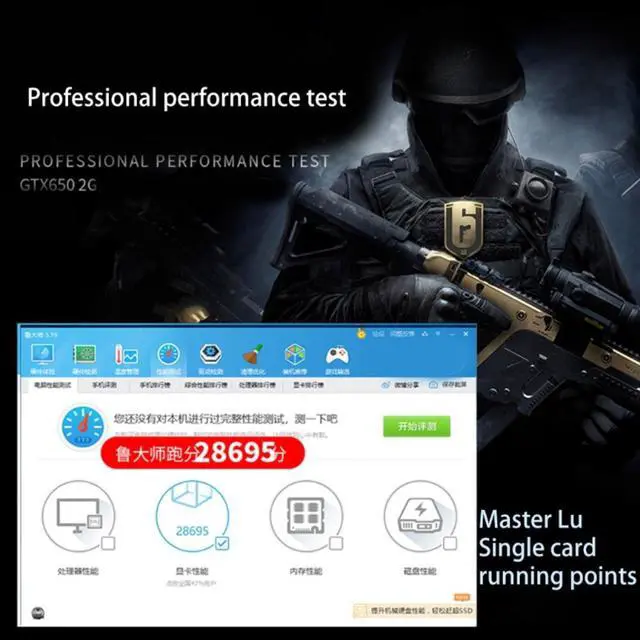 Alt view image 4 of 4 - Professional for NVIDIA GTX 1050 Ti Pci-e 2.0 Graphics Video Card 2GB DDR5 128Bit w/ HDMI-Compatible DVI VGA for Player