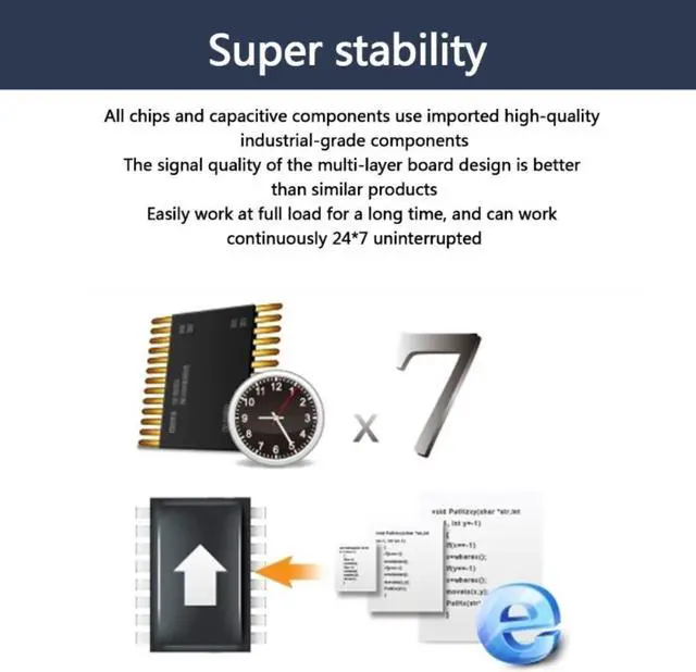 Alt view image 2 of 4 - D7YC 1080P HDMI-compatible Capture Card PCIE 4-Channel Video Capture Device Zero-lag Passthrough Ultra-Low Latency