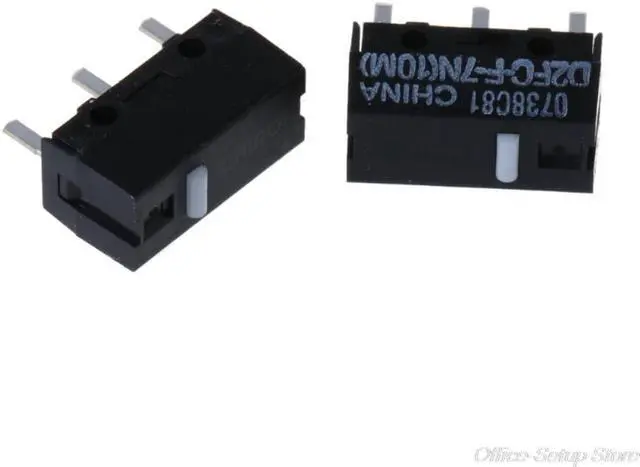 Alt view image 2 of 6 - 5Pcs Omron Mouse Micro Switch D2FC-F-7N (10M) for Logitech Microsoft Button M17 21 Drop