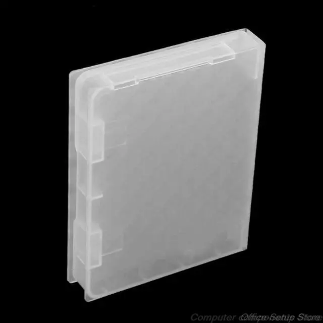 Alt view image 3 of 3 - HDD Storage 2.5 inch Hard Disk Drive SSD HDD Protection Storage Box Case Clear PP Plastic F19 21 Drop