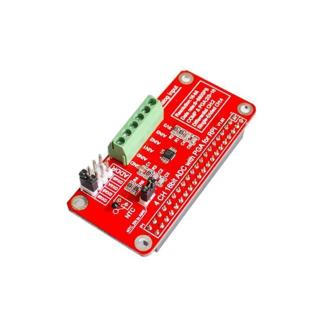Alt view image 3 of 4 - 3.3V ADS1115 ADC Module for Raspberry Pi 3/2 / B + / I2C RPI ADS1115 ADC Analog to Digital Converter
