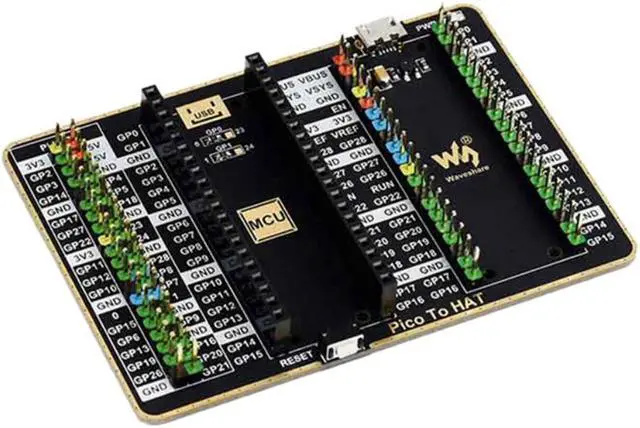 Main image of Waveshare for Raspberry Pi Pico Interface Expansion Board 40Pin Gpio Interface Multiple Functional Interfaces