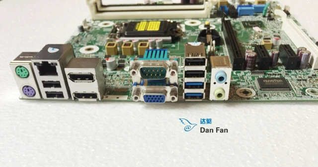 Alt view image 3 of 3 - 717372-003 For HP Elitedesk 800 G1 SFF Desktop Motherboard 796108-001 796108-501 LGA1150 Mainboard 100%tested fully work