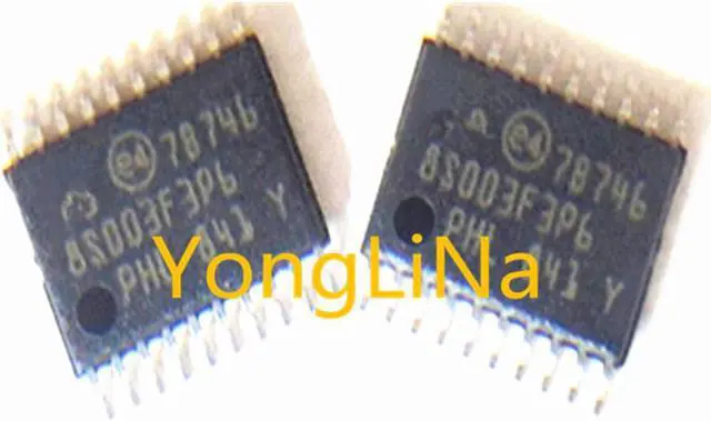 Main image of 5PCS STM8S003F3P6TR TSSOP-20 8S003F3P6 8-bit microcontroller MCU/8KB/16MHZ flash memor