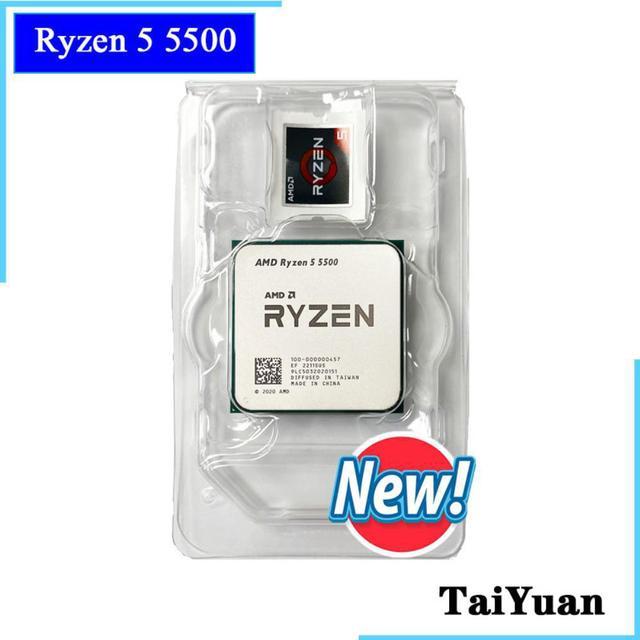 AMD Ryzen 5 5500 6 Core 12 Thread W/Out CPU Cooler