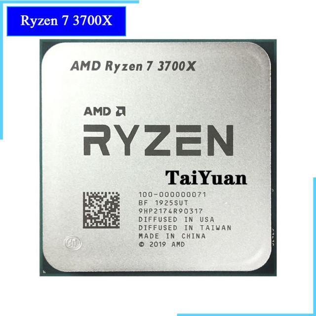 AMD Ryzen 7 3700X R7 3700X 3.6 GHz Eight-Core Sinteen-Thread CPU