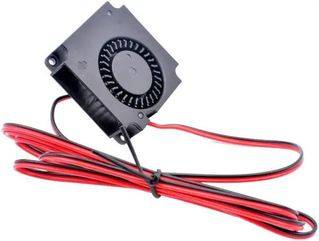 Alt view image 3 of 4 - EFS-04D24L 40mm blower 4cm 40x40x10mm DC24V 0.10A 2 lines Side-blowing centrifugal turbo blower cooling fan for 3D printer