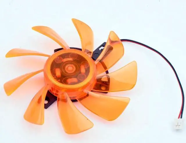 Alt view image 2 of 2 - T129215SH 12V 0.30A 85mm diameter and 39mm hole pitch 2 lines for GTX 650i graphics card cooling fan