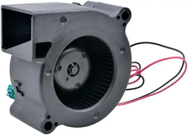 Alt view image 3 of 5 - D06F-12B2S1 6cm 60mm blower fan 60x60x28mm pitch 65mm DC12V 0.30A blower cooling fan for humidifier projector