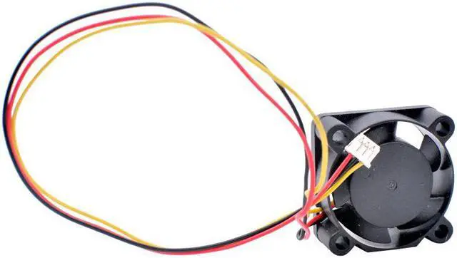 Alt view image 3 of 4 - ND-2510M12B 2.5cm 25mm 25x25x10mm DC12V 0.05A 3 lines double ball speed detection projector equipment miniature cooling fan