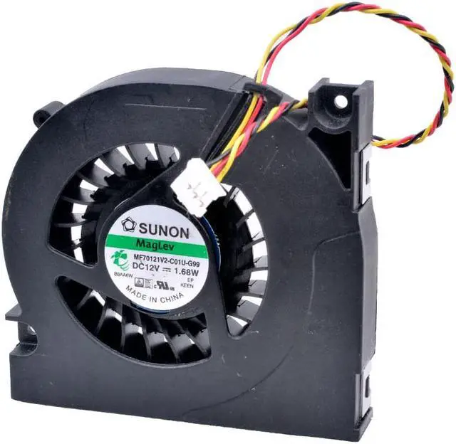 Alt view image 2 of 4 - MF70121V2-C01U-G99 12V 1.68W notebook computer all-in-one machine side blowing turbine cooling fan