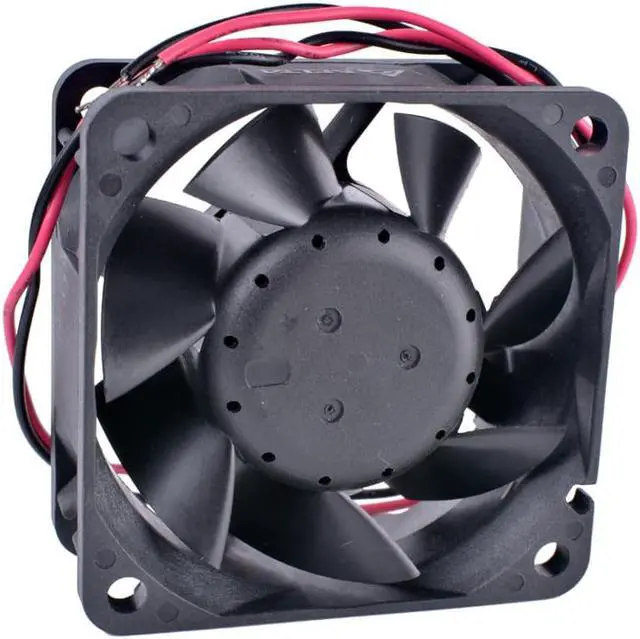 Alt view image 3 of 4 - AFB0612HH 6cm 60mm fan 6025 12V 0.20A Double ball bearing 2-wire power cooling fan