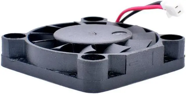Alt view image 3 of 4 - DFB300612H 3cm 30mm fan 30x30x6mm DC12V 1.4W 2 wires double ball bearings miniature ultra-thin cooling fan for router projectors