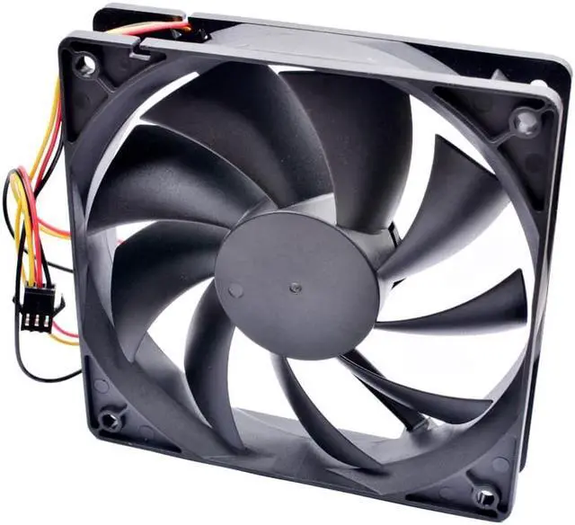 Alt view image 3 of 4 - F121225BL 12cm 12025 120mm fan 120x120x25mm DC12V 0.20A double ball speed detection for cooling fan of computer chassis CPU