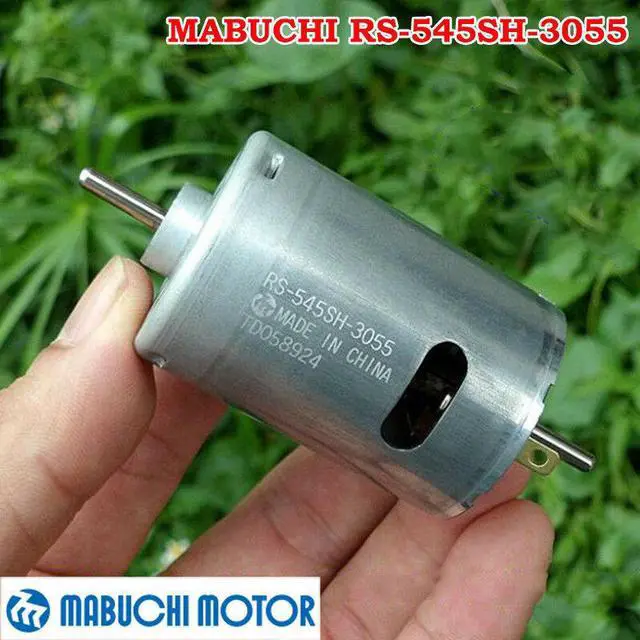Alt view image 4 of 5 - MABUCHI RS-545SH-3055 Micro Electric Motor DC 12V-24V High Speed Power Large Torque 3.15mm Shaft Cooling Fan Garden Tool Toy DIY