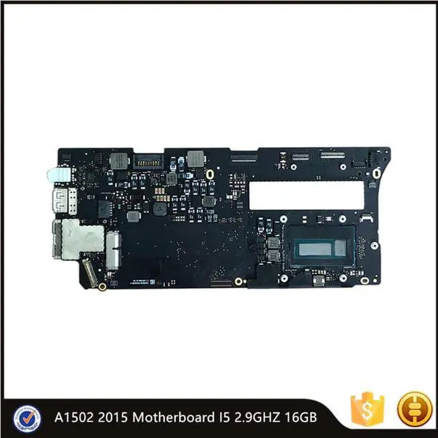 Alt view image 4 of 6 - A1502 Motherboard 2015 for Macbook Pro A1502 Logic Board 820-4924-A i5 2.9GHz 16GB
