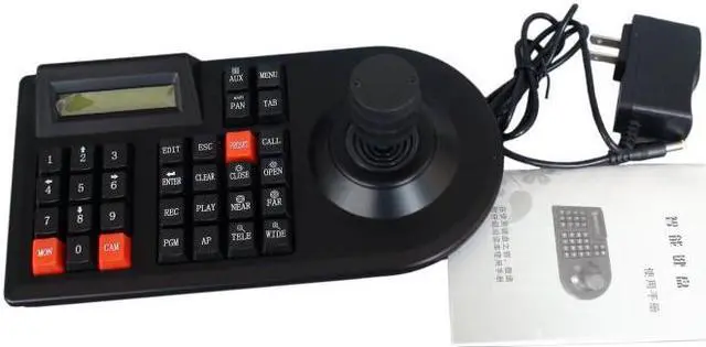 Main image of 3D Joystick PTZ Keyboard 9VDC For CCTV Camera Dom RS485 Control PTS3103C