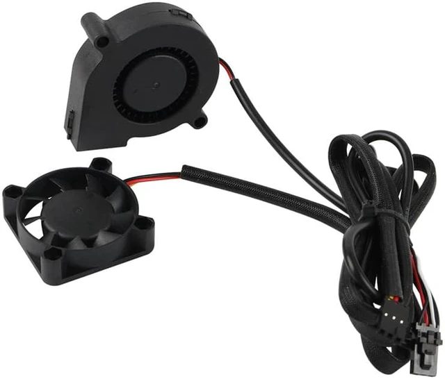 Alt view image 3 of 5 - 3 Wires DC 5V Fans Sets for Prusa I3 MK3 MK3S MK2/2.5 3D Printer