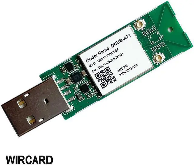 Alt view image 2 of 3 - DNUB-AT1 (236B) 2.4/5G wifi 802.11a/b/g/n 300M Dual Band 2×2 USB WIFI Card BCM43236BKMLG