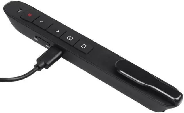 Alt view image 5 of 6 - Rechargeable Rf 2.4Ghz Wireless Presenter With Remote Clicker