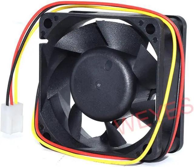 Alt view image 2 of 4 - F6025X24B DC24V 0.250A 60mm * 60mm * 25mm Three Lines Cooling Fan