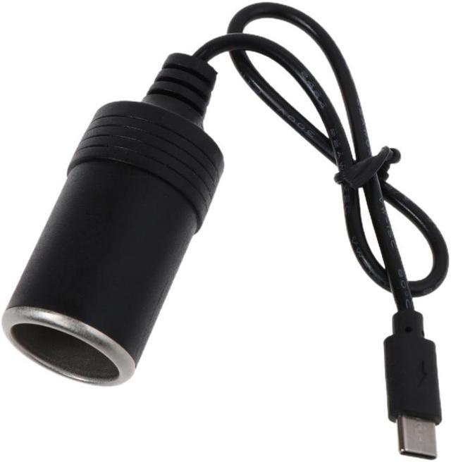 USB 5V To 12V Car Cigarette Lighter Socket Female Power Converter