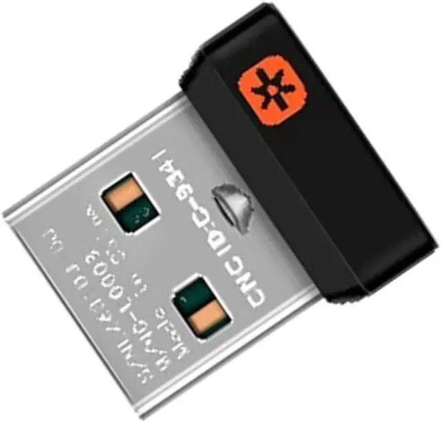 Alt view image 3 of 3 - for Logitech Unifying USB Wireless Receiver USB Dongle Secure 6 Multi-Device 100%