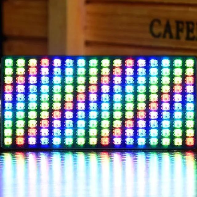 Alt view image 2 of 3 - Pico RGB LED matrix Module for Raspberry Pi Pico 16×10 RGB full-Color LEDs With Embedded Quality Controller IC LED Chip