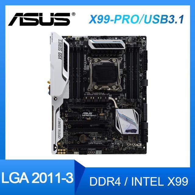 Asus X99-PRO/USB3.1 X99 Motherboard LGA 2011-V3 DDR4 64GB ram USB3