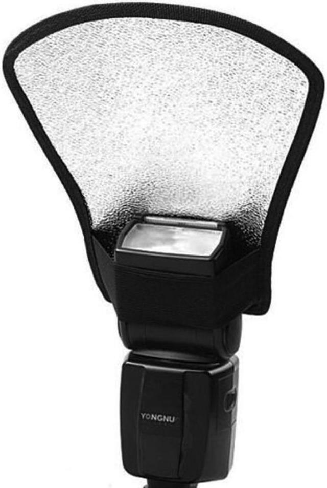 Main image of 2 IN 1 Camera Flash Diffuser Flash Light Reflector for Nikon/Canon/Sony Cameras Softbox 11*18*20cm