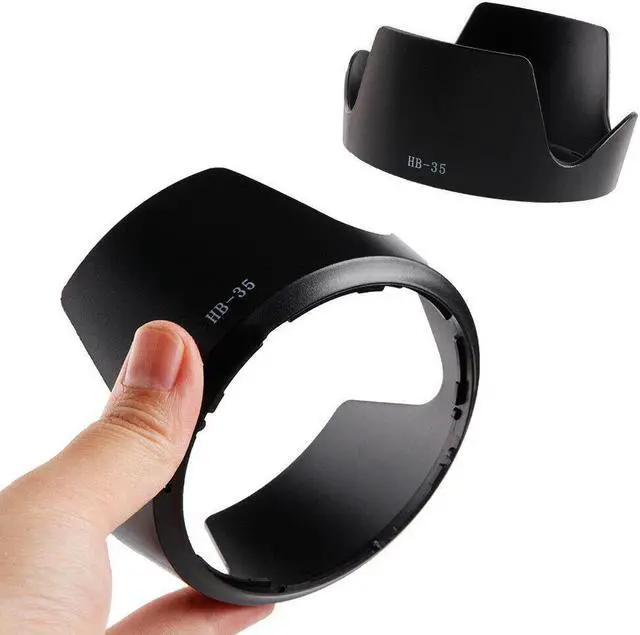 Main image of 2pcs HB35 Camera Lens Hood for 72MM Nikon HB-35 with 18era Lenses Hood for Nikon