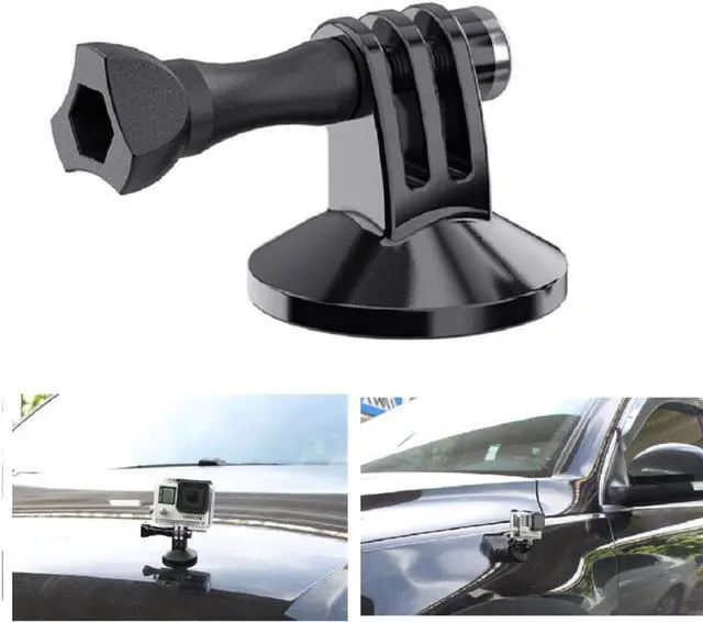 Main image of Car Suction Magnetic Connector Cup Bracket Tripod Mount Camera for GoPro Hero