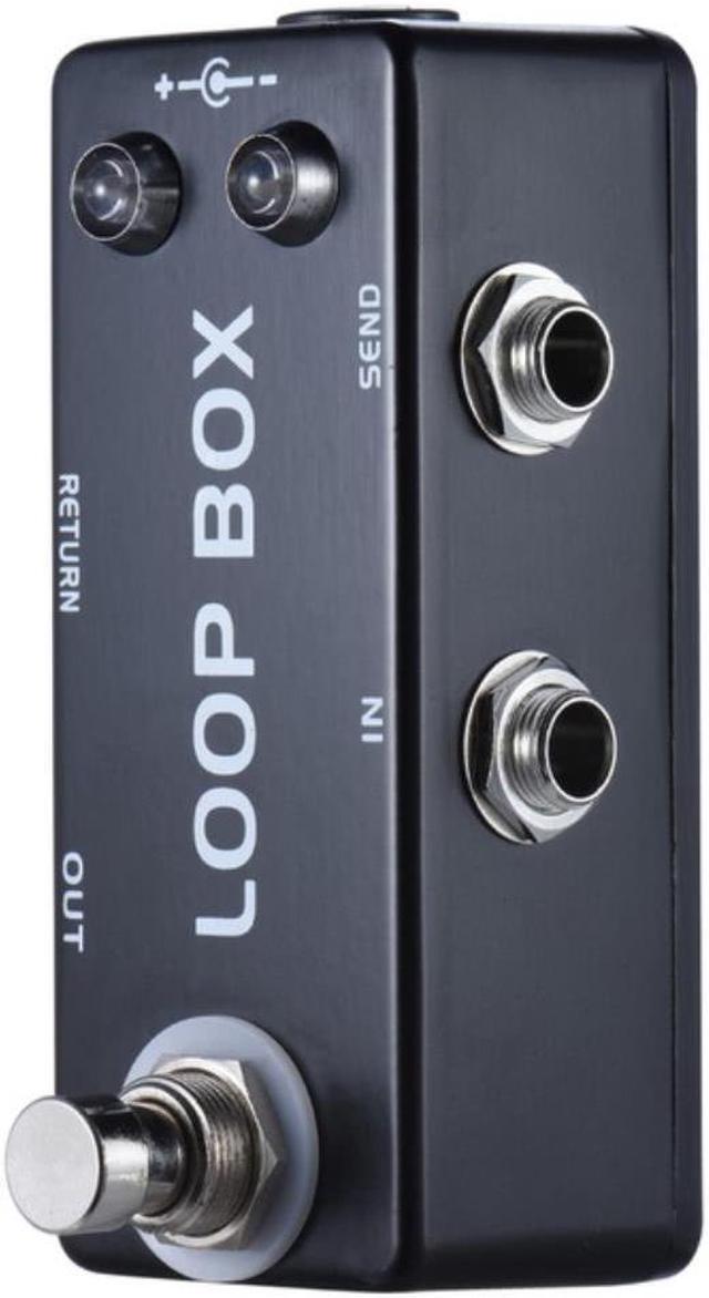 Loop　Pedal　Mini　for　MOSKY　Electric　Guitar　Effects　Effector　Box　Guitar　Synthesizer　Loop　Looper　Support　Kit　Box　Bypass　Pedal　True