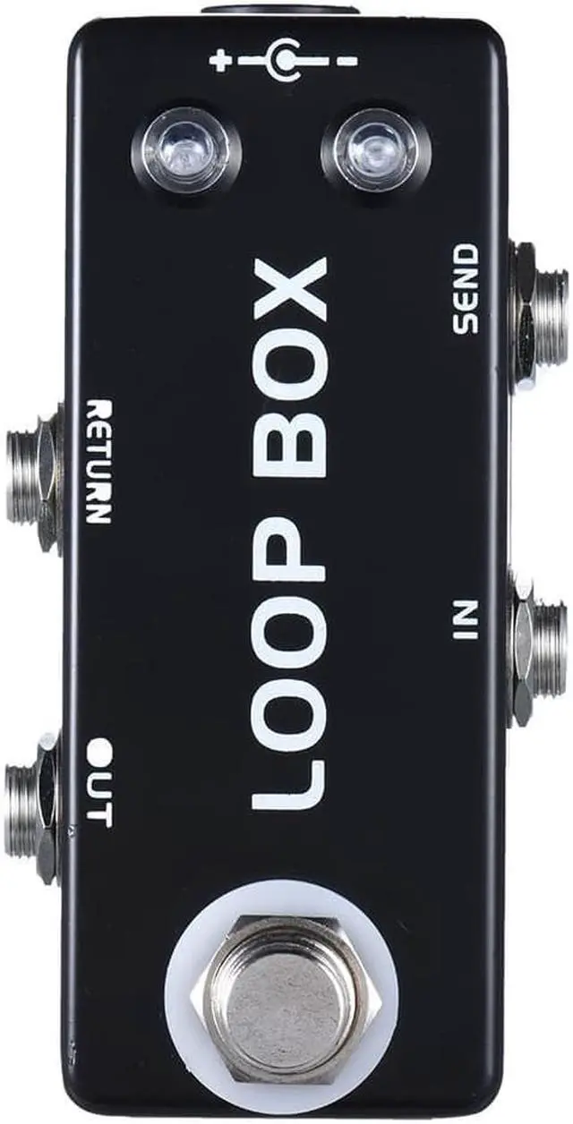 Alt view image 2 of 4 - MOSKY  Loop Box Electric Guitar Pedal Effects Pedal Support for Guitar Kit Loop Box Synthesizer Effector Mini True Bypass Looper