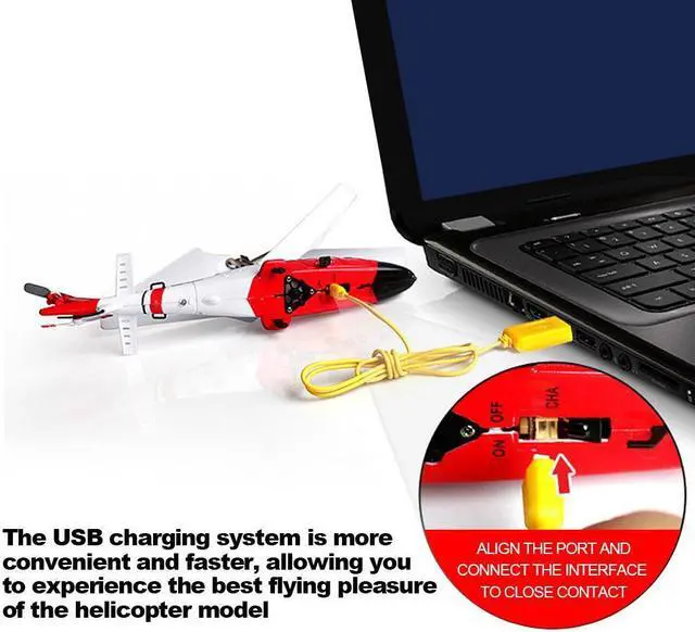 Alt view image 4 of 4 - Syma S111G 3.5Ch IR Control Indoor Mini RC Helicopter Toys Drone with Gyro Gift