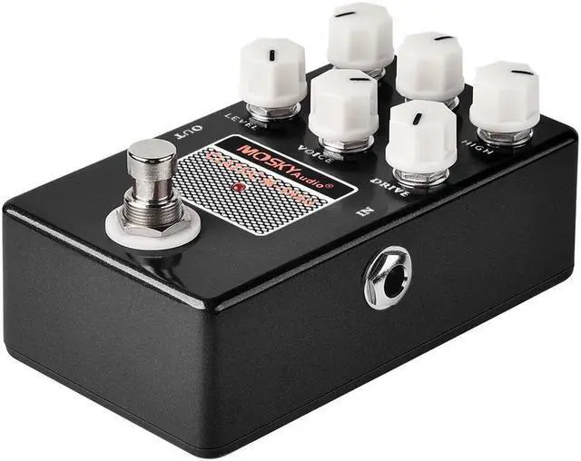 Alt view image 4 of 4 - Moskyaudio M-Shall Guitar Effect Pedal Acoustic Music Classic Speaker Simulation Drive Voice Level Guitar Effect Processor Part