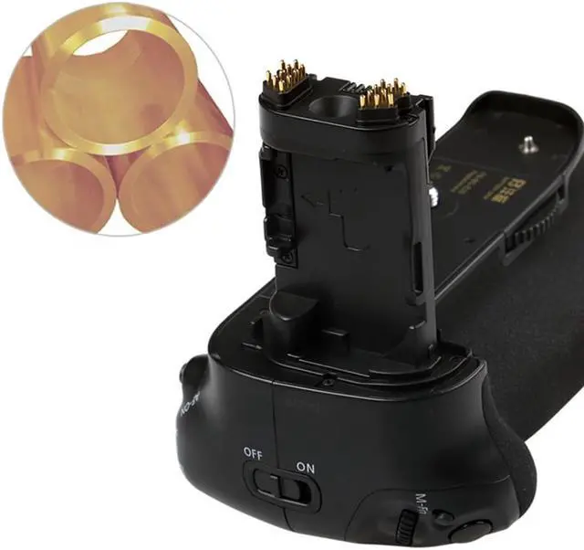 Alt view image 2 of 4 - BG-E20 SLR Battery Grip Batteries Grip for Canon EOS 5D Mark IV Pure Copper Interface Batteries Grips