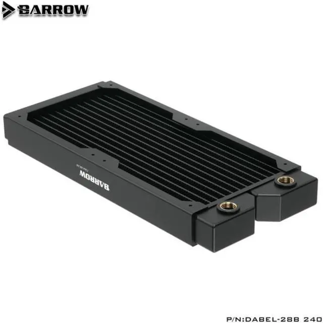 Main image of Barrow (Thick:28MM)Dabel-28b 240MM High Density Single Wave Copper Water Cooling Radiator 28MM