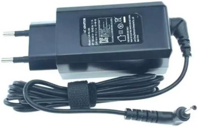 Alt view image 2 of 2 - 19V 2.1A 40W 3.0x1.0mm LCAP48-BK LCAP48-WK WA-40G19FS AC Power Adapter For LG GRAM 15Z960 14Z970 15Z980 Laptop Charger