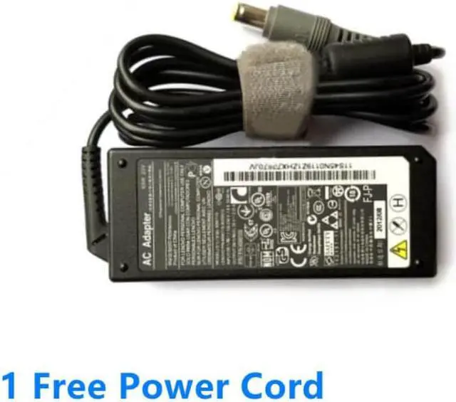 Alt view image 2 of 2 - 20V 3.25A 65W 45N0119 42T4416 92P1154 Power Supply AC Adapter For Lenovo Thinkpad Laptop Charger