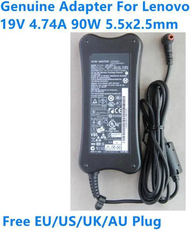 Main image of 19V 4.74A 90W ADP-90RH B PA-1900-52LC Power Supply AC Adapter For Lenovo Y430 B450 Y510 Y530 U400 Laptop Power Charger