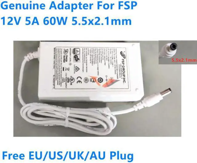 Main image of 12V 5A 60W 5.5x2.1mm FSP FSP060-DIBAN2 FSP060-DBCD1 AC Switching Power Adapter For Monitor Power Supply Charger