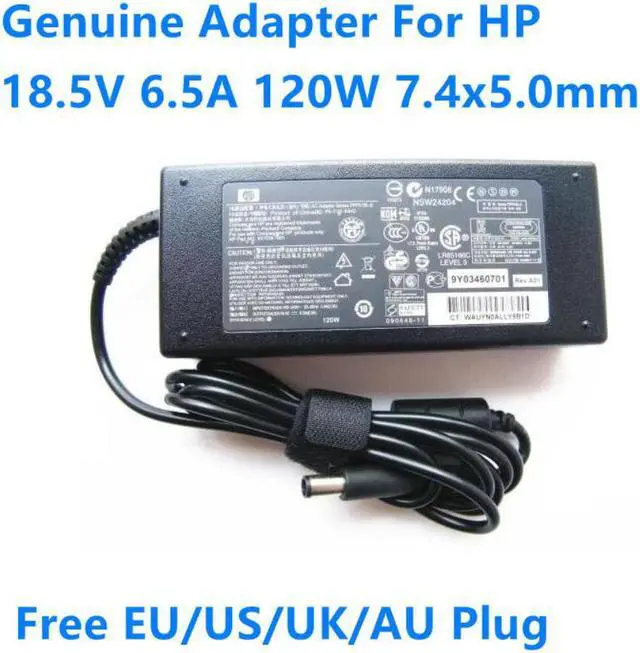 Main image of 18.5V 6.5A 120W PPP016L-E PPP016H PA-1121-42HN AC Power Supply Adapter For HP Compaq NX7400 8530W 8540W Laptop Charger