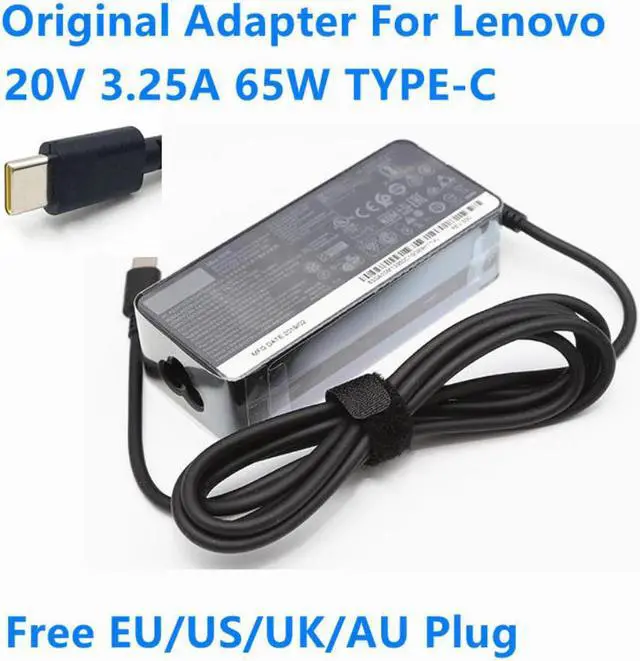 Main image of ADLX65YCC3A 65W 20V 3.25A ADLX65YDC3A ADLX65YLC3D AC Adapter For Lenovo ThinkPad T480 T570 Laptop Power Supply Charger